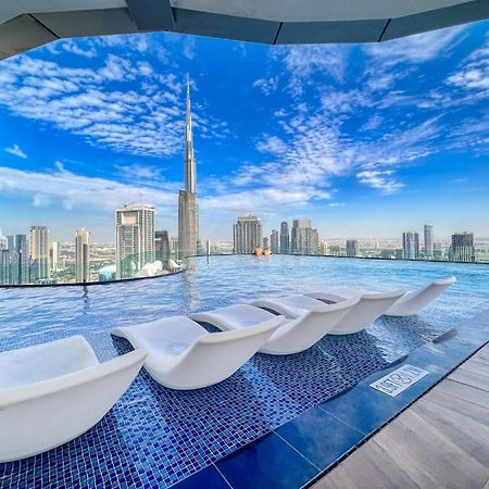 Highest Infinity Pool In Downtown Dubai Apartment ภายนอก รูปภาพ