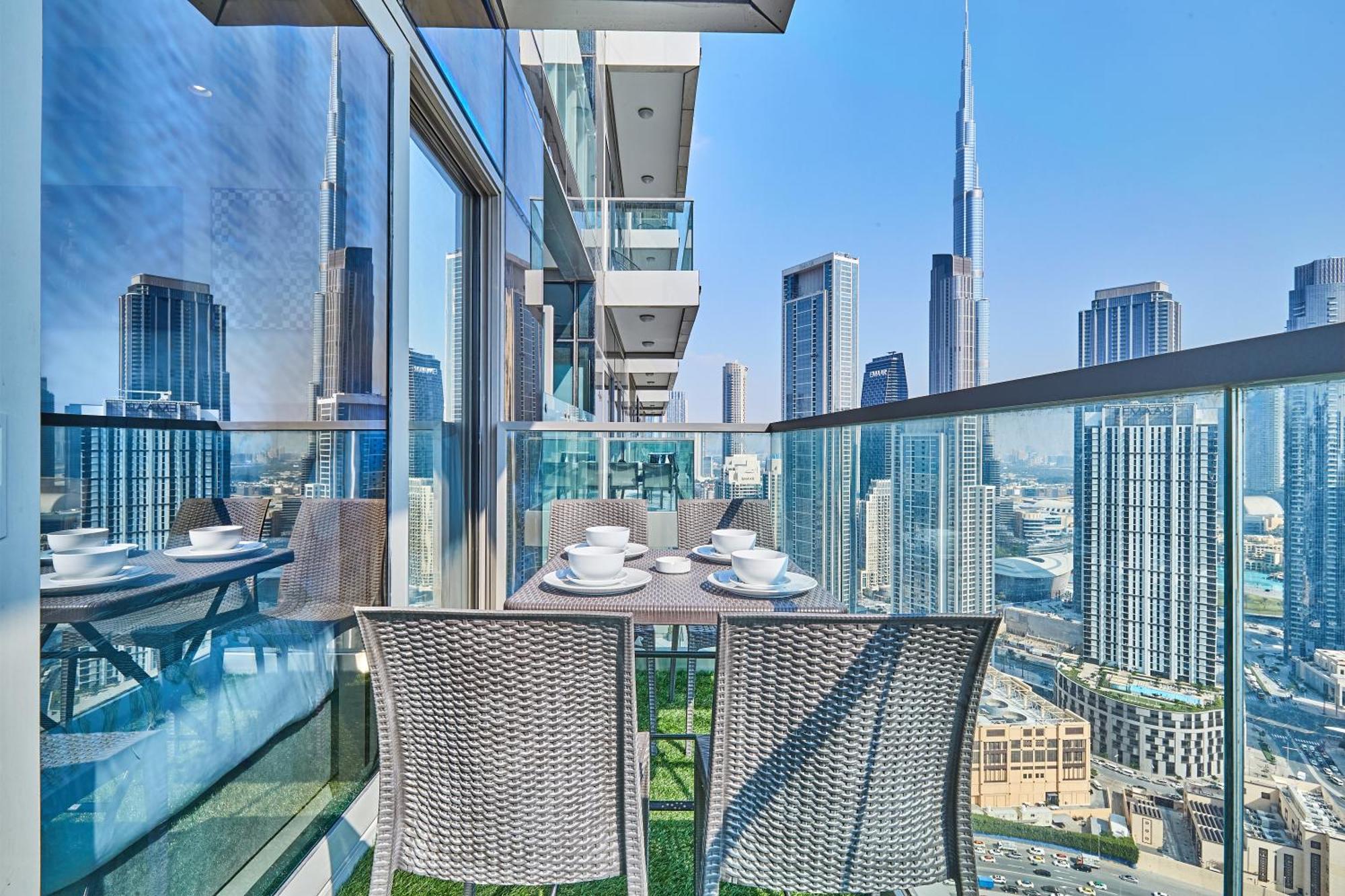 Highest Infinity Pool In Downtown Dubai Apartment ภายนอก รูปภาพ