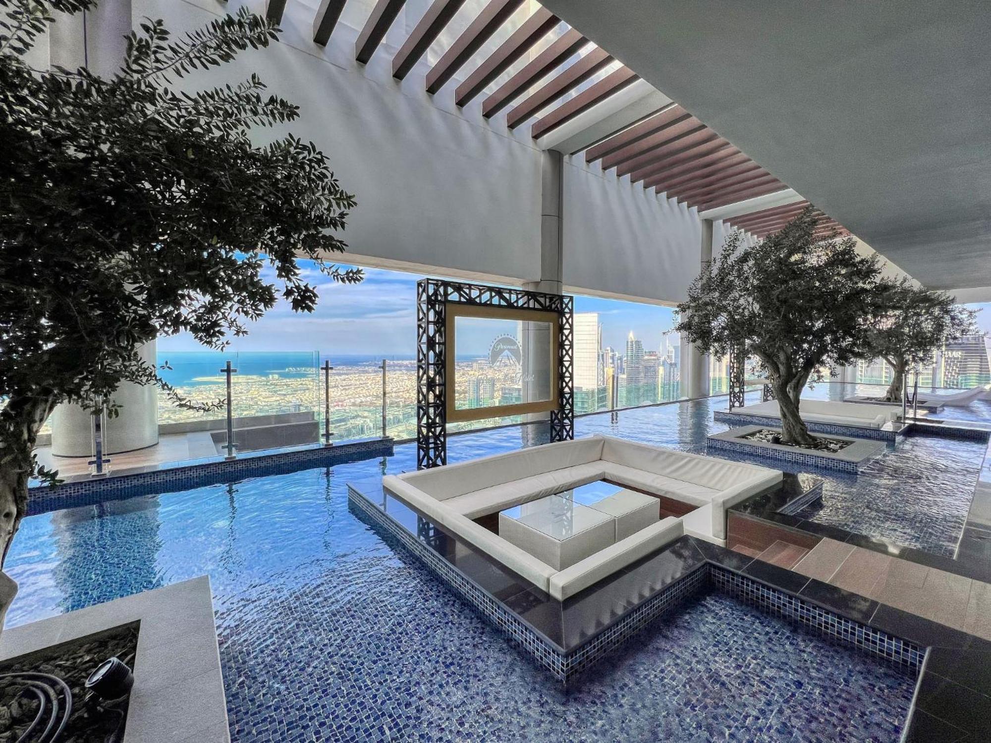 Highest Infinity Pool In Downtown Dubai Apartment ภายนอก รูปภาพ