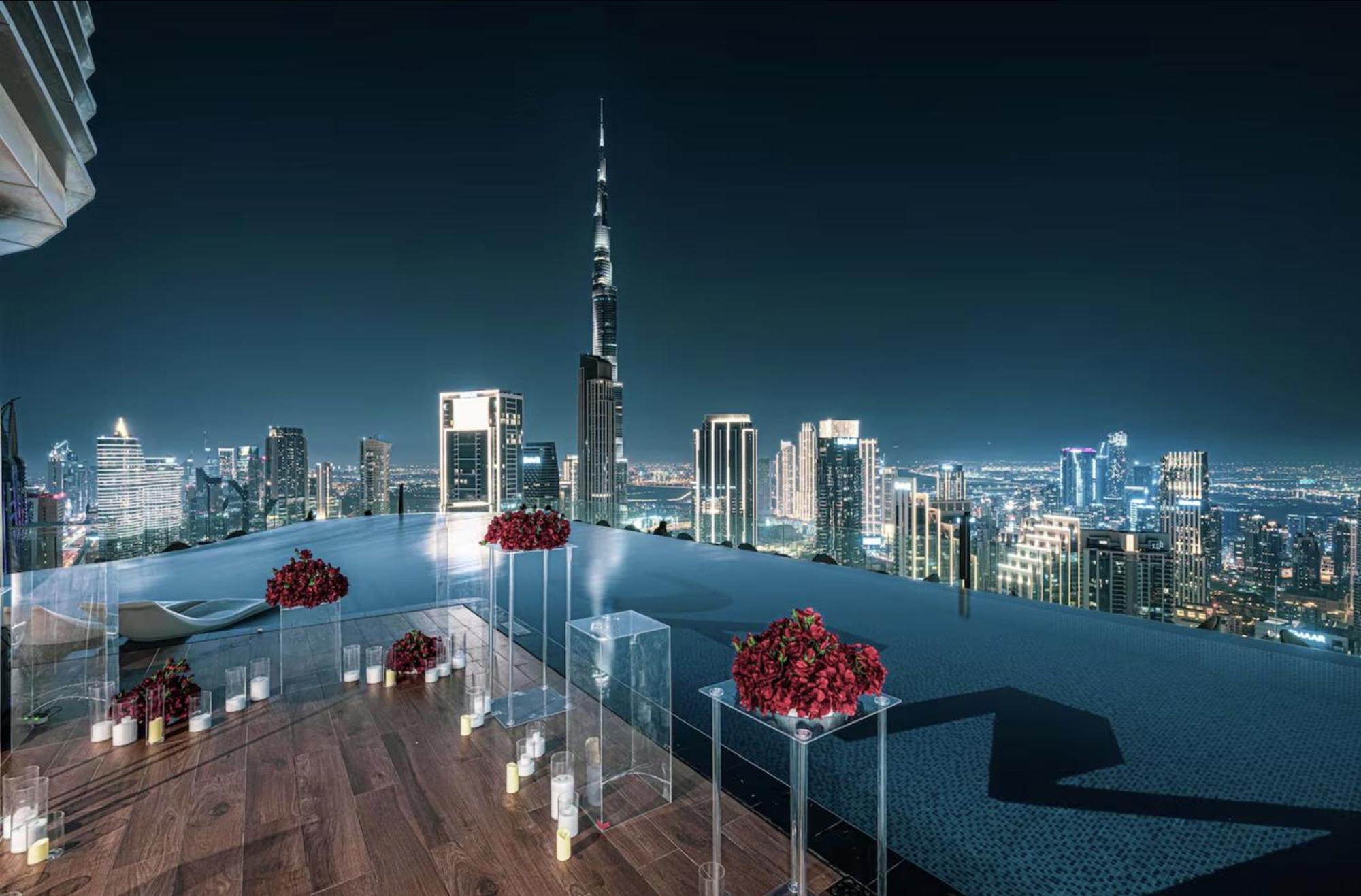Highest Infinity Pool In Downtown Dubai Apartment ภายนอก รูปภาพ