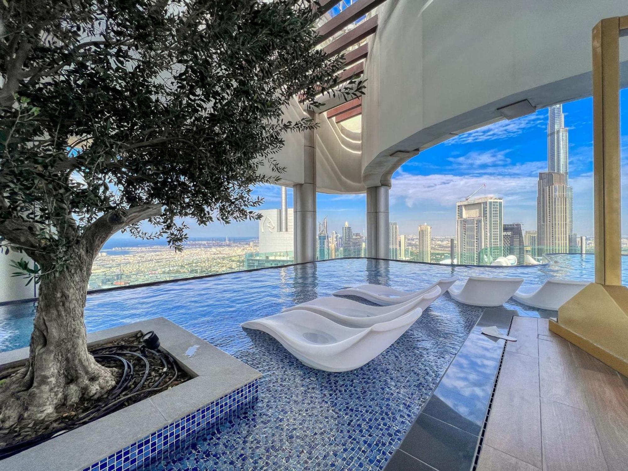 Highest Infinity Pool In Downtown Dubai Apartment ภายนอก รูปภาพ
