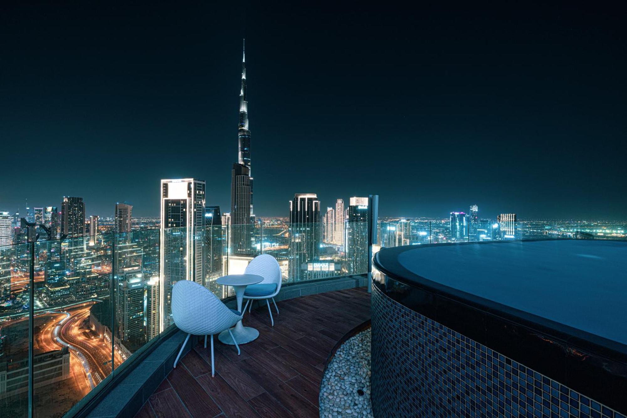 Highest Infinity Pool In Downtown Dubai Apartment ภายนอก รูปภาพ