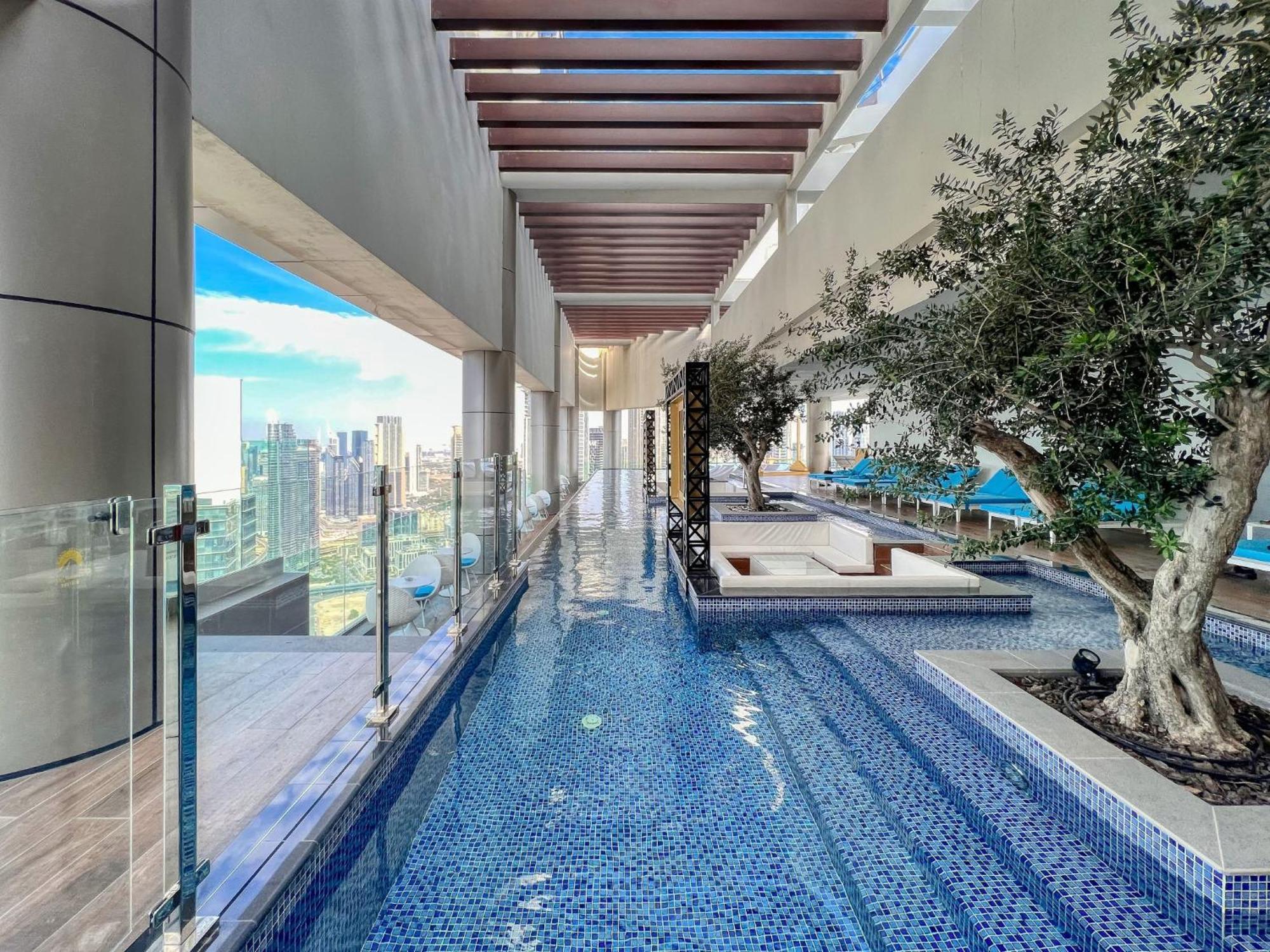 Highest Infinity Pool In Downtown Dubai Apartment ภายนอก รูปภาพ